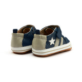 Deportiva respetuosa Wos Baby Denim/Gris/Snow - Ohana Barefoot