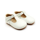 Pepito barefoot Dalia Snow Blanco primeros pasos - Ohana Barefoot