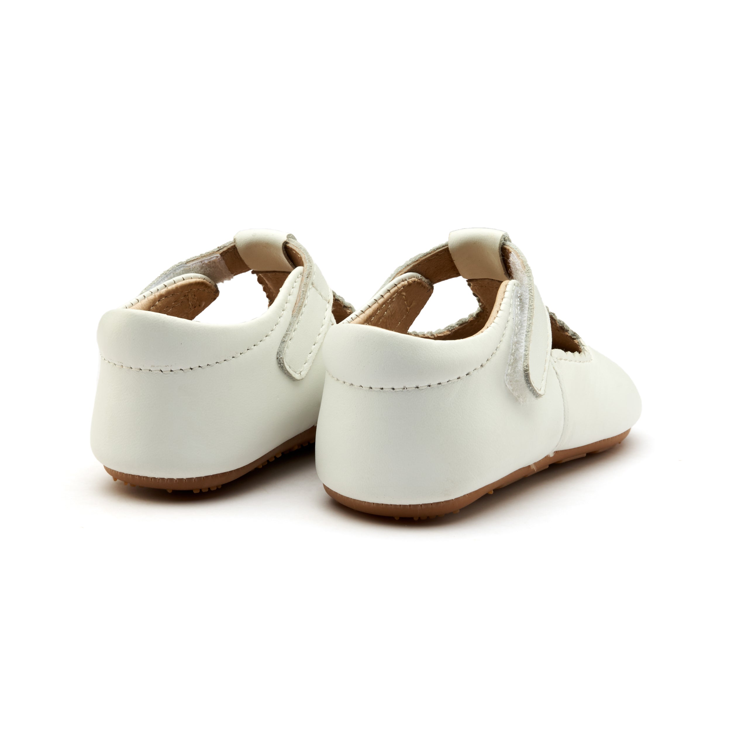 Pepito barefoot Dalia Snow Blanco primeros pasos - Ohana Barefoot