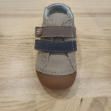 Zapato respetuoso Gateaflex Nobuk Lavado Piedra