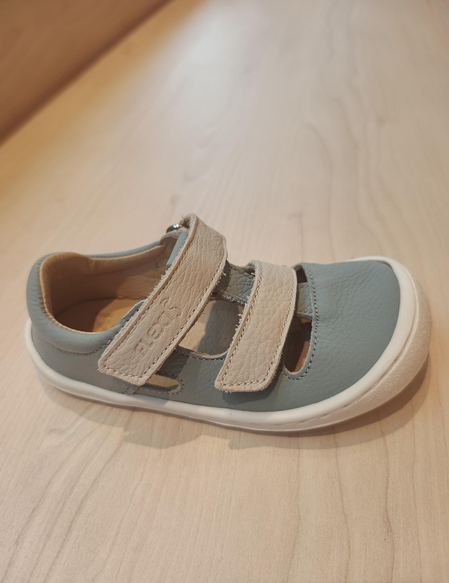 Sandalia respetuosa 9035 Safira/Ivory - Ohana Barefoot