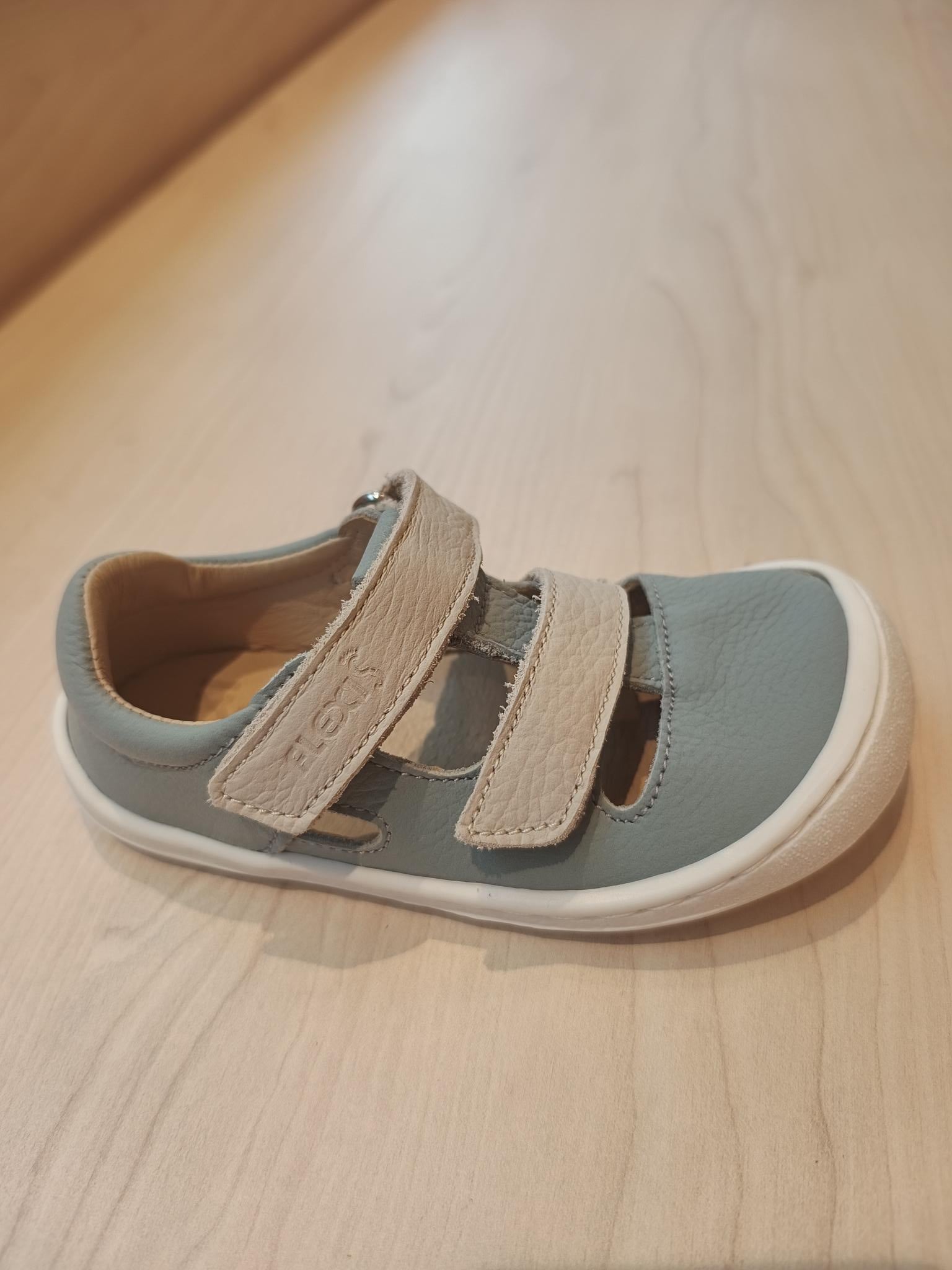 Sandalia respetuosa 9035 Safira/Ivory - Ohana Barefoot