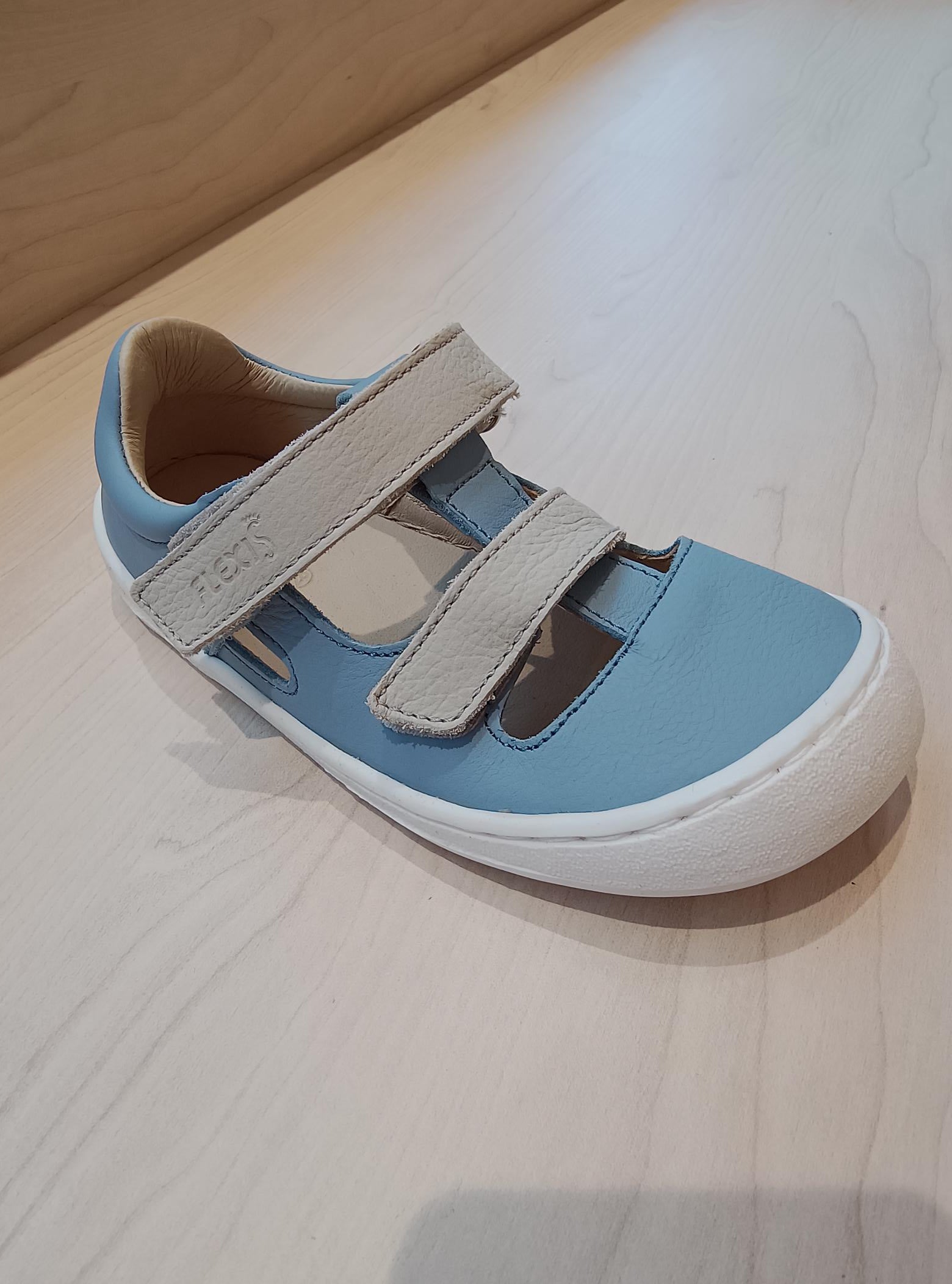 Sandalia respetuosa 9035 Azulina/Ivory - Ohana Barefoot