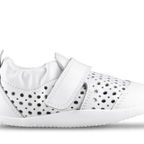 Zapatilla respetuosa primeros pasos Go Punch Blanco - Ohana Barefoot