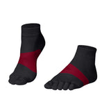 Calcetines de dedos Marathon TS Gris/Rojo - Ohana Barefoot