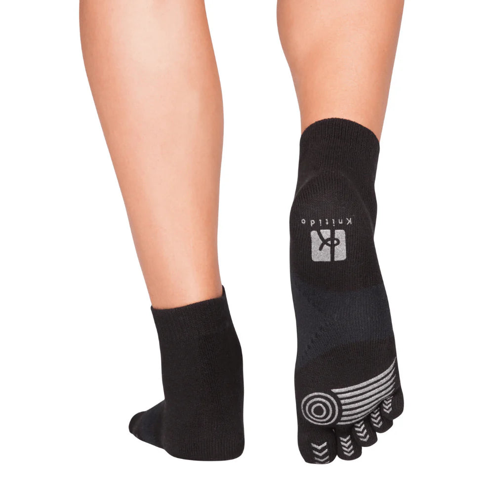 Calcetines de dedos Marathon ST Negro - Ohana Barefoot