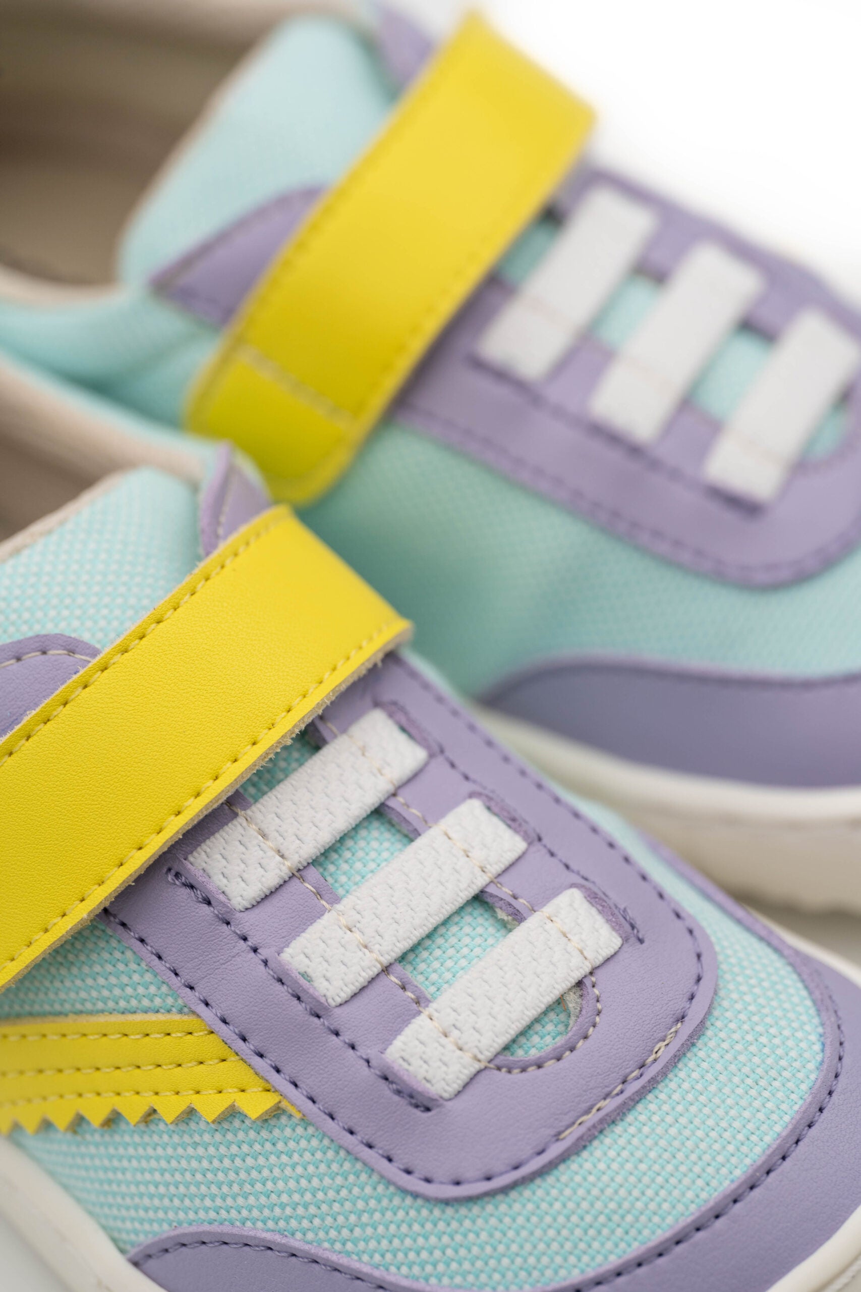 Zapatilla barefoot Combi 5 Lavanda/Amarillo - Ohana Barefoot