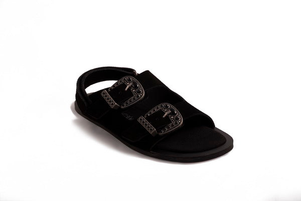 Sandalia barefoot 1569 suede Negro - Ohana Barefoot