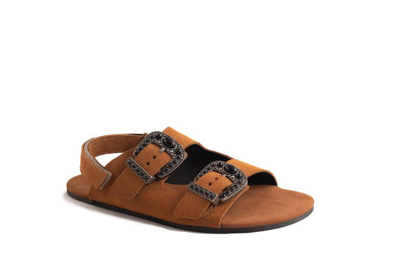 Sandalia barefoot 1569 suede Marron - Ohana Barefoot