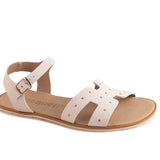 Sandalia barefoot 1577 Suede Blanco - Ohana Barefoot