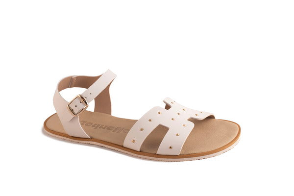 Sandalia barefoot 1577 Suede Blanco - Ohana Barefoot
