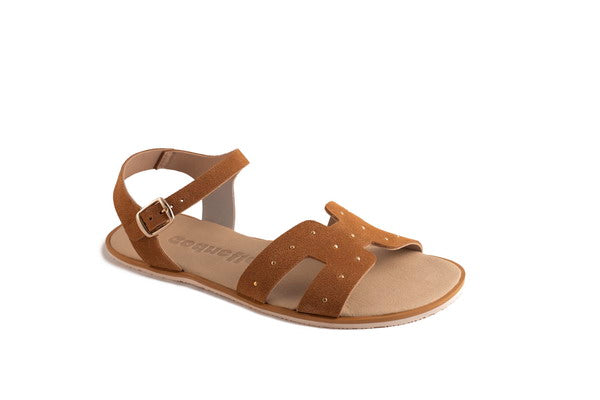 Sandalia barefoot 1577 Suede Habano - Ohana Barefoot