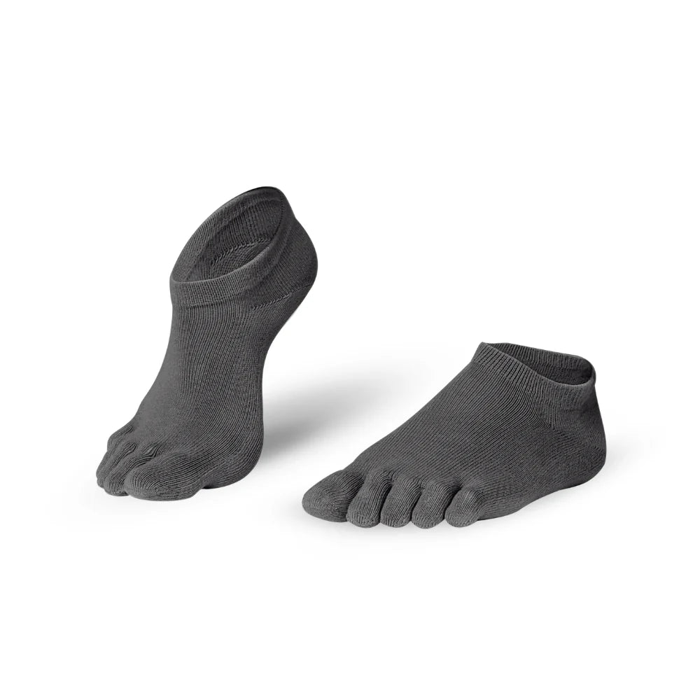 Calcetines de algodon Sneakers gris oscuro - Ohana Barefoot