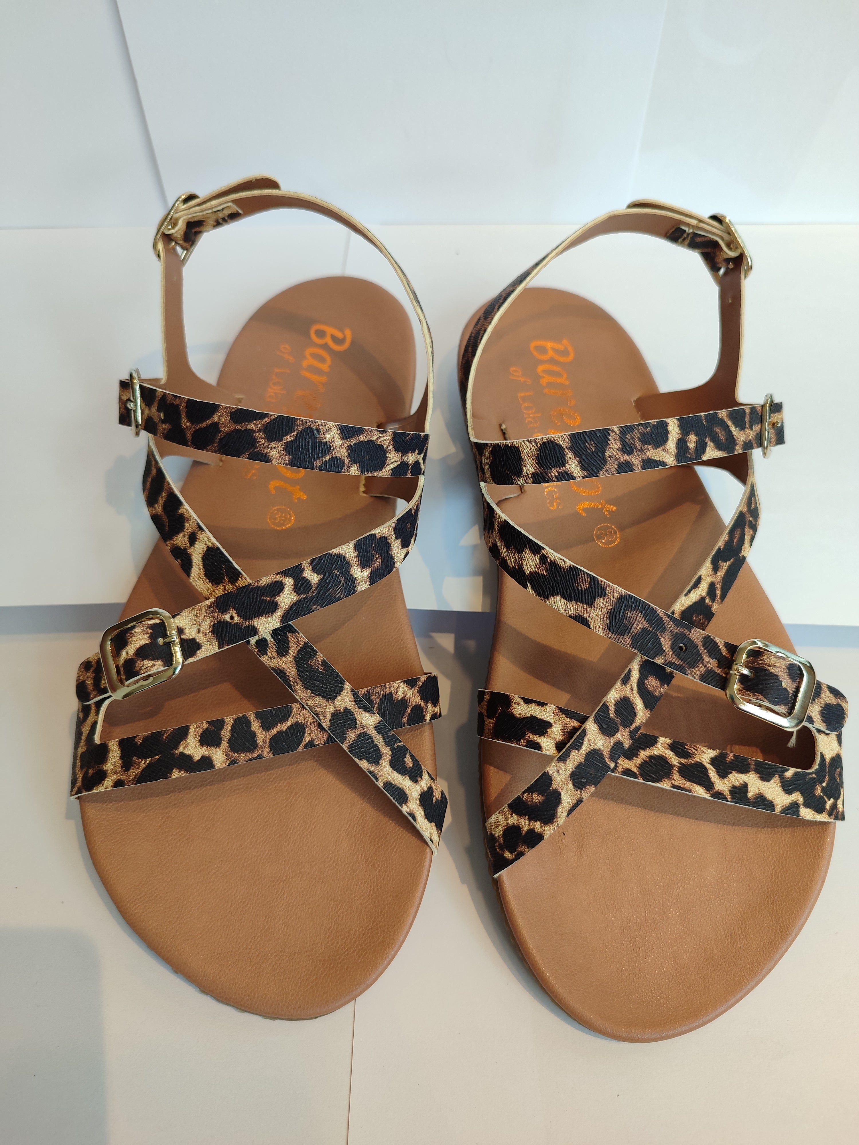 Sandalia barefoot Animal print c/63 - Ohana Barefoot