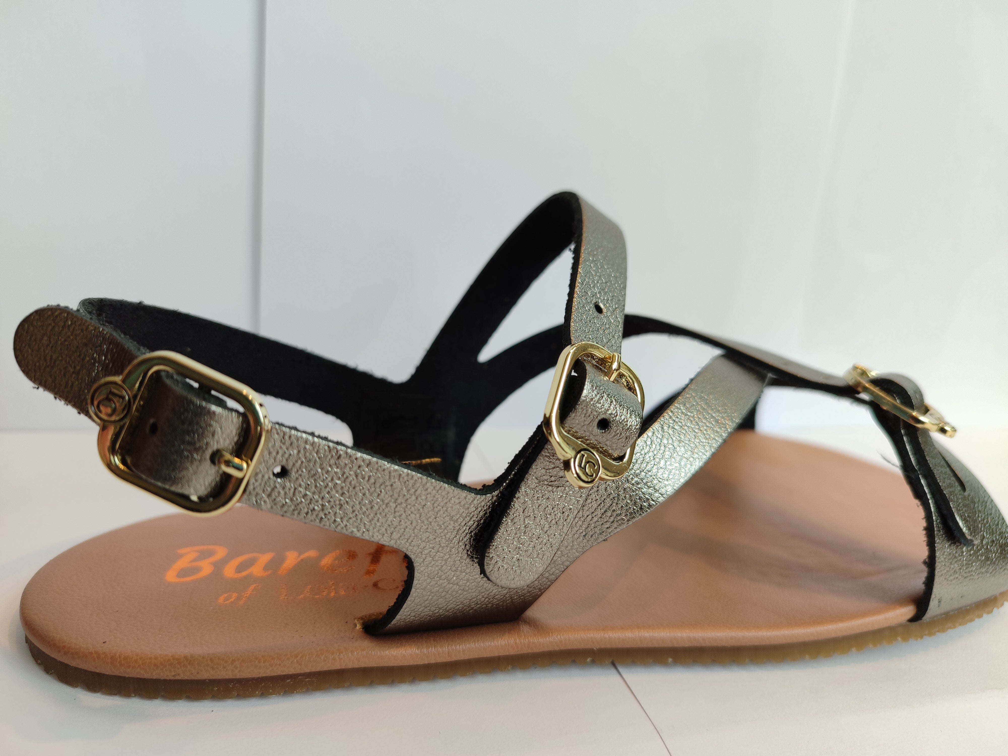 Sandalia barefoot Caprone Plomo - Ohana Barefoot
