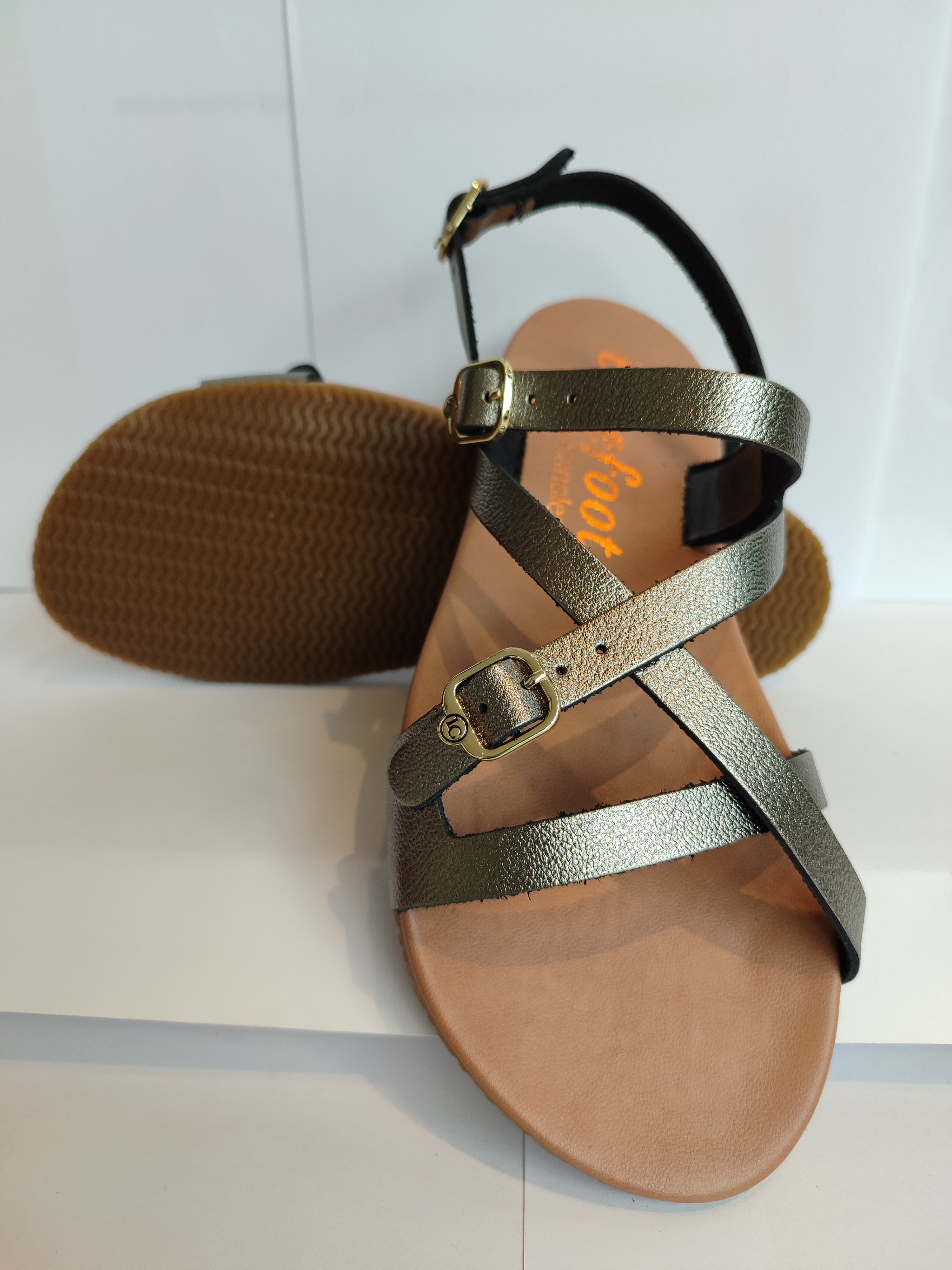 Sandalia barefoot Caprone Plomo - Ohana Barefoot