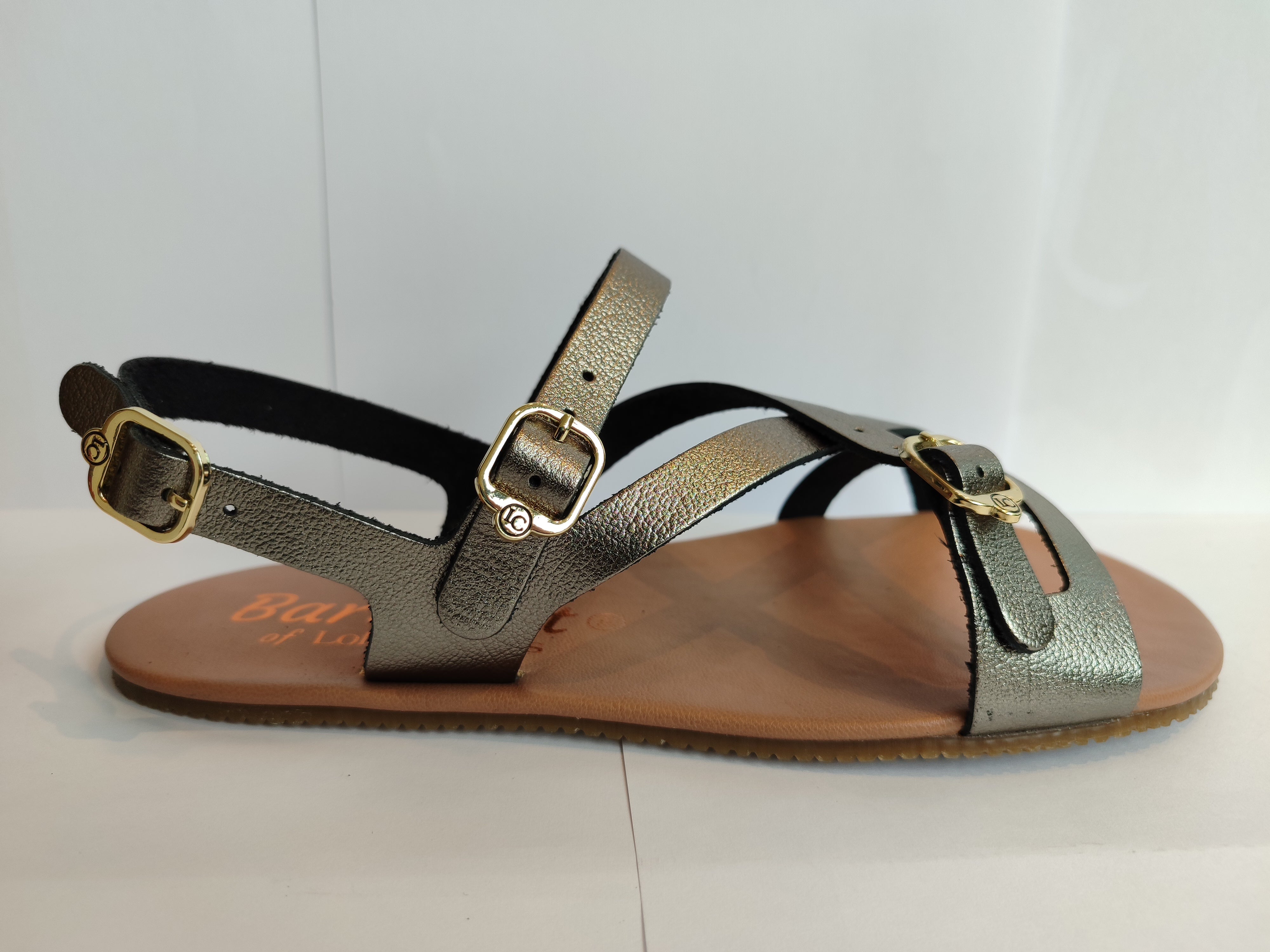 Sandalia barefoot Caprone Plomo - Ohana Barefoot