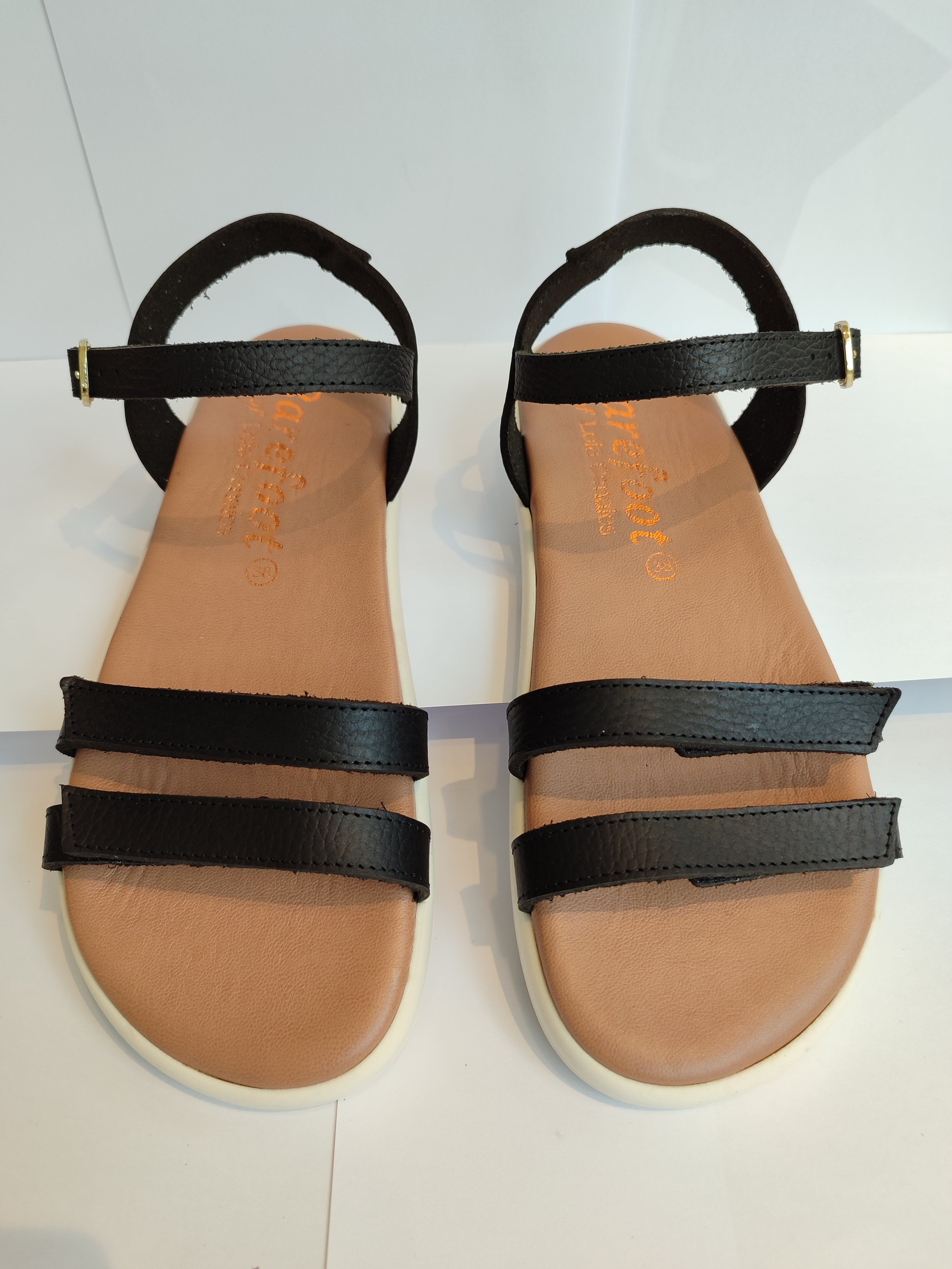 Sandalia transicion Cumano Negro - Ohana Barefoot