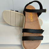 Sandalia transicion Cumano Negro - Ohana Barefoot