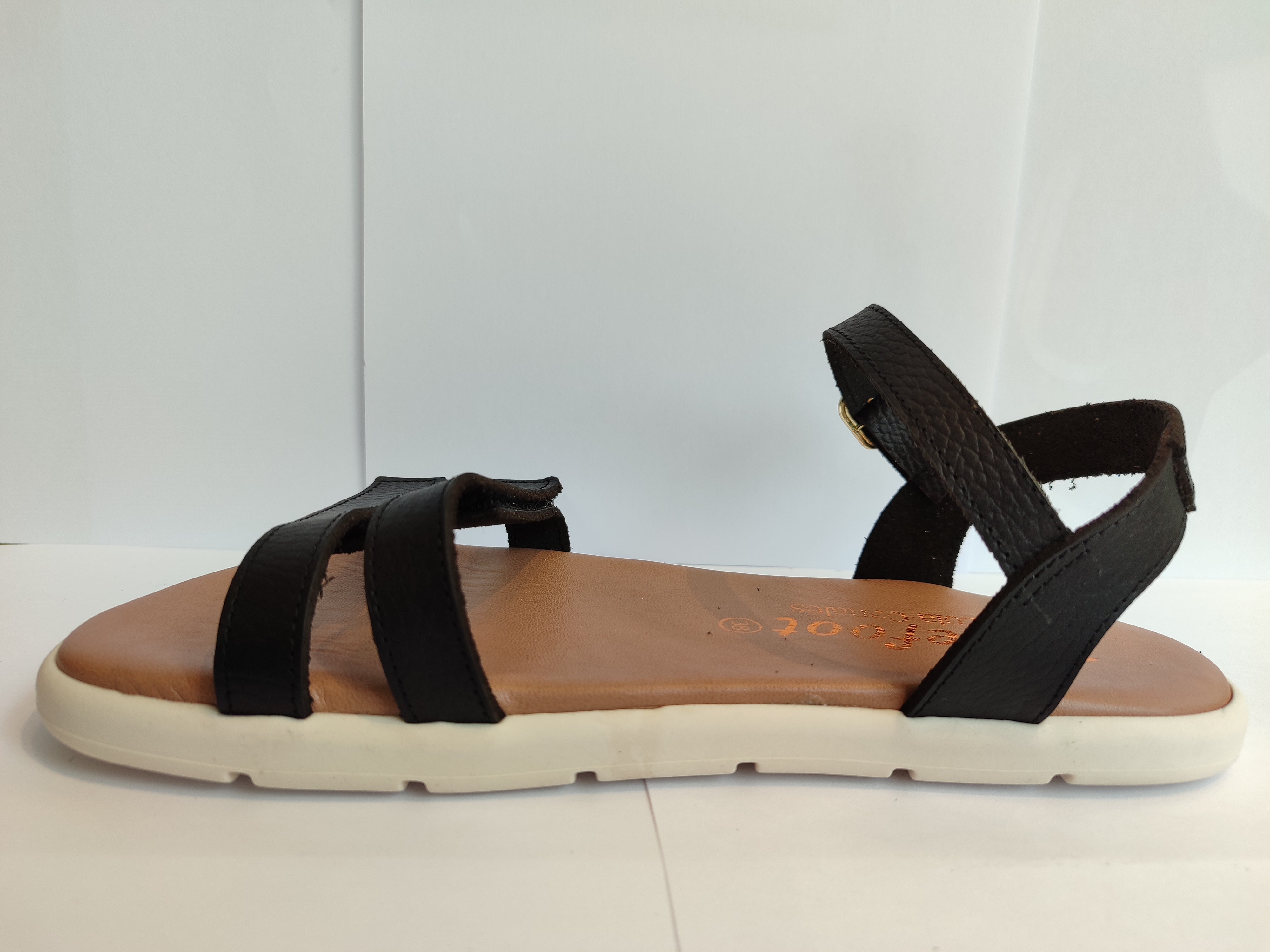 Sandalia transicion Cumano Negro - Ohana Barefoot