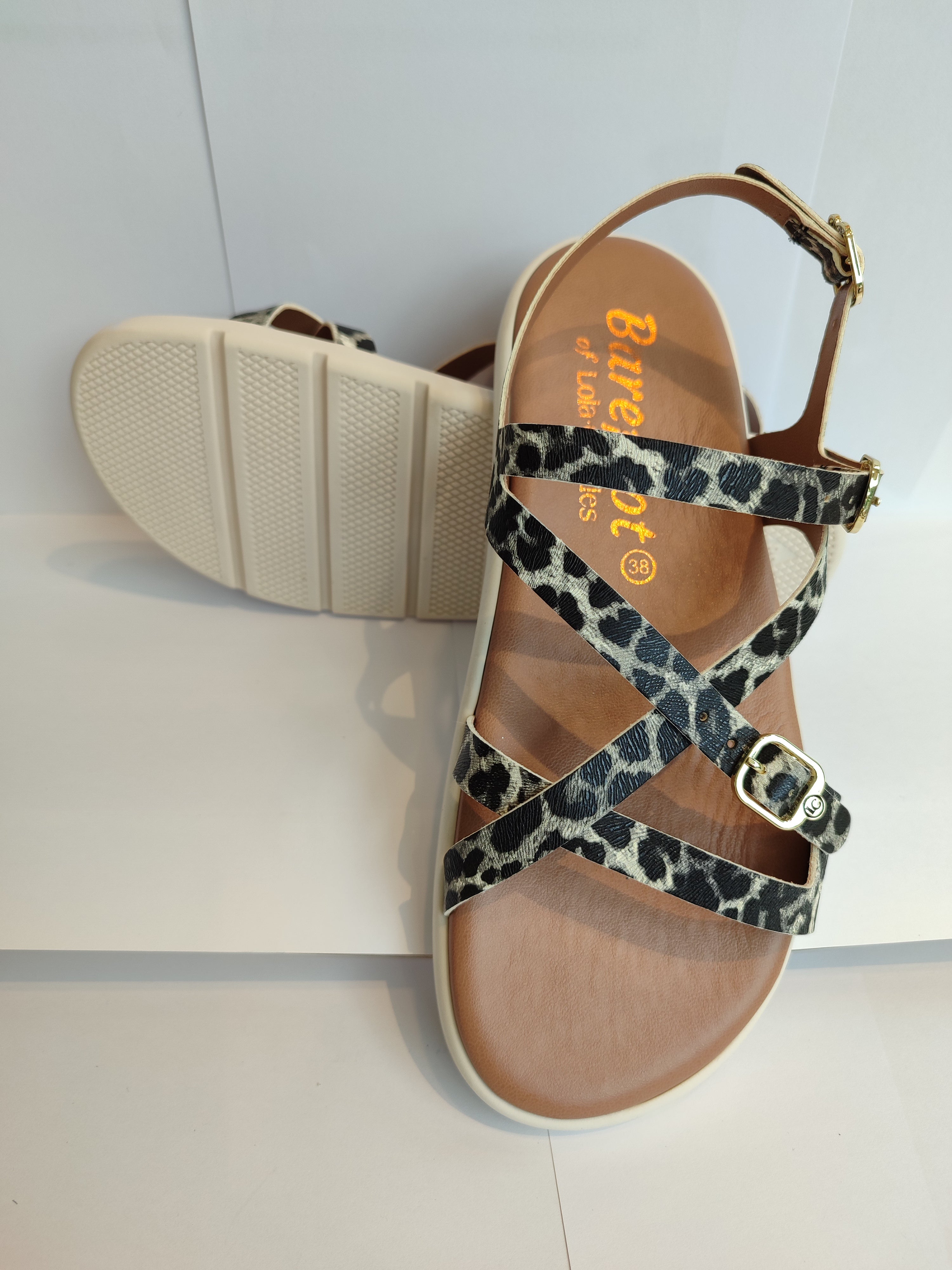 Sandalias de transicion Animal Print c/65 - Ohana Barefoot