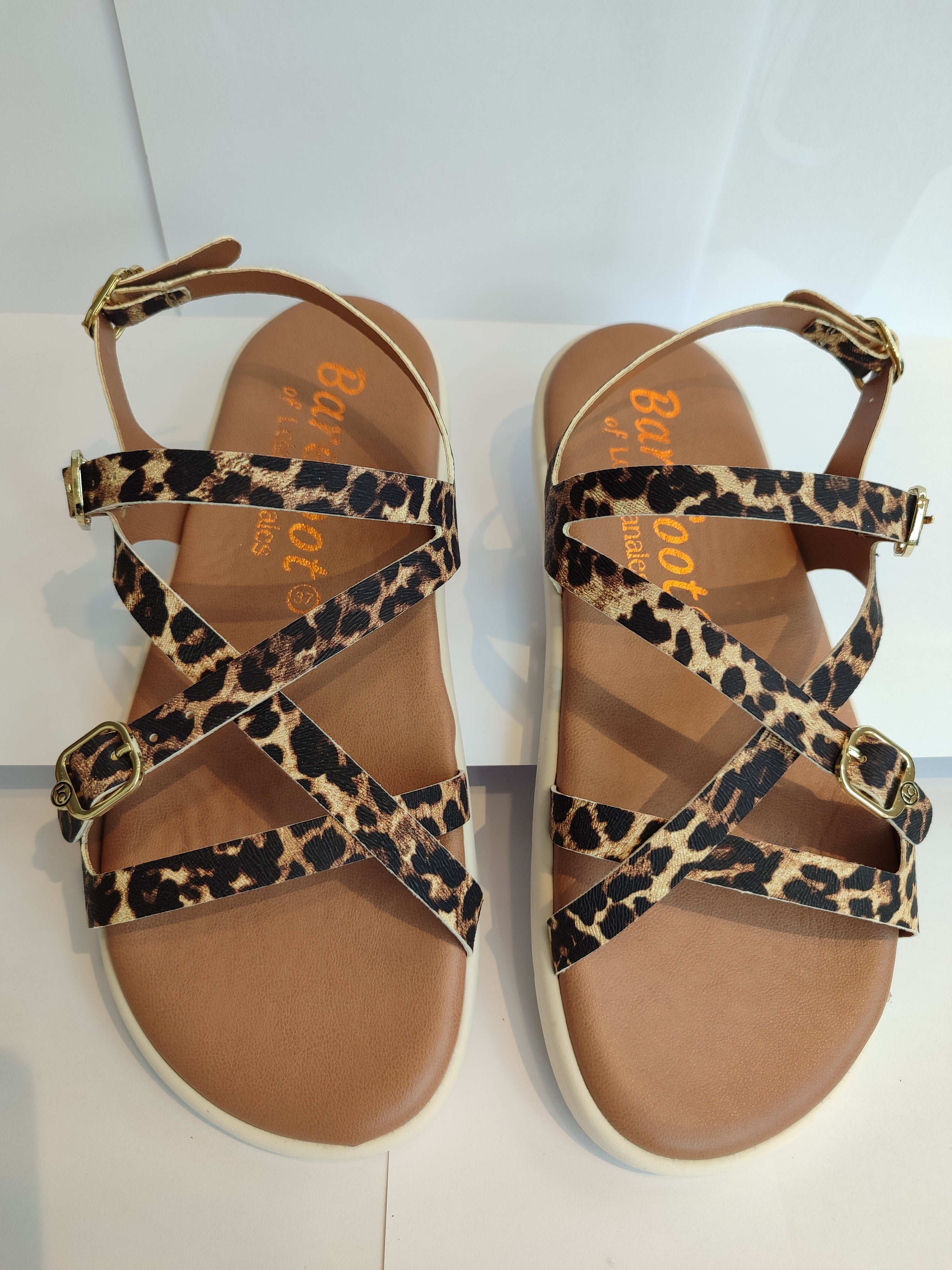 Sandalias de transicion Animal print c/63 - Ohana Barefoot