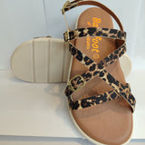 Sandalias de transicion Animal print c/63 - Ohana Barefoot