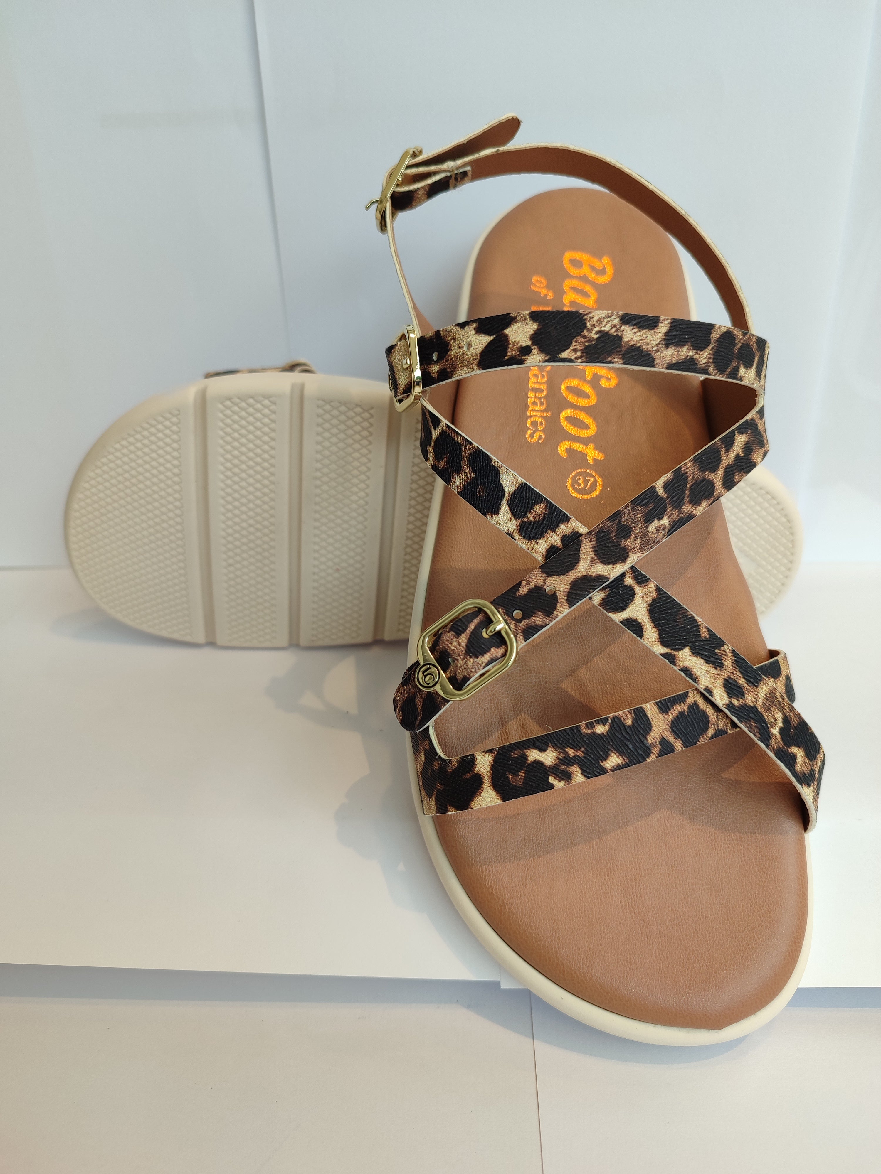 Sandalias de transicion Animal print c/63 - Ohana Barefoot