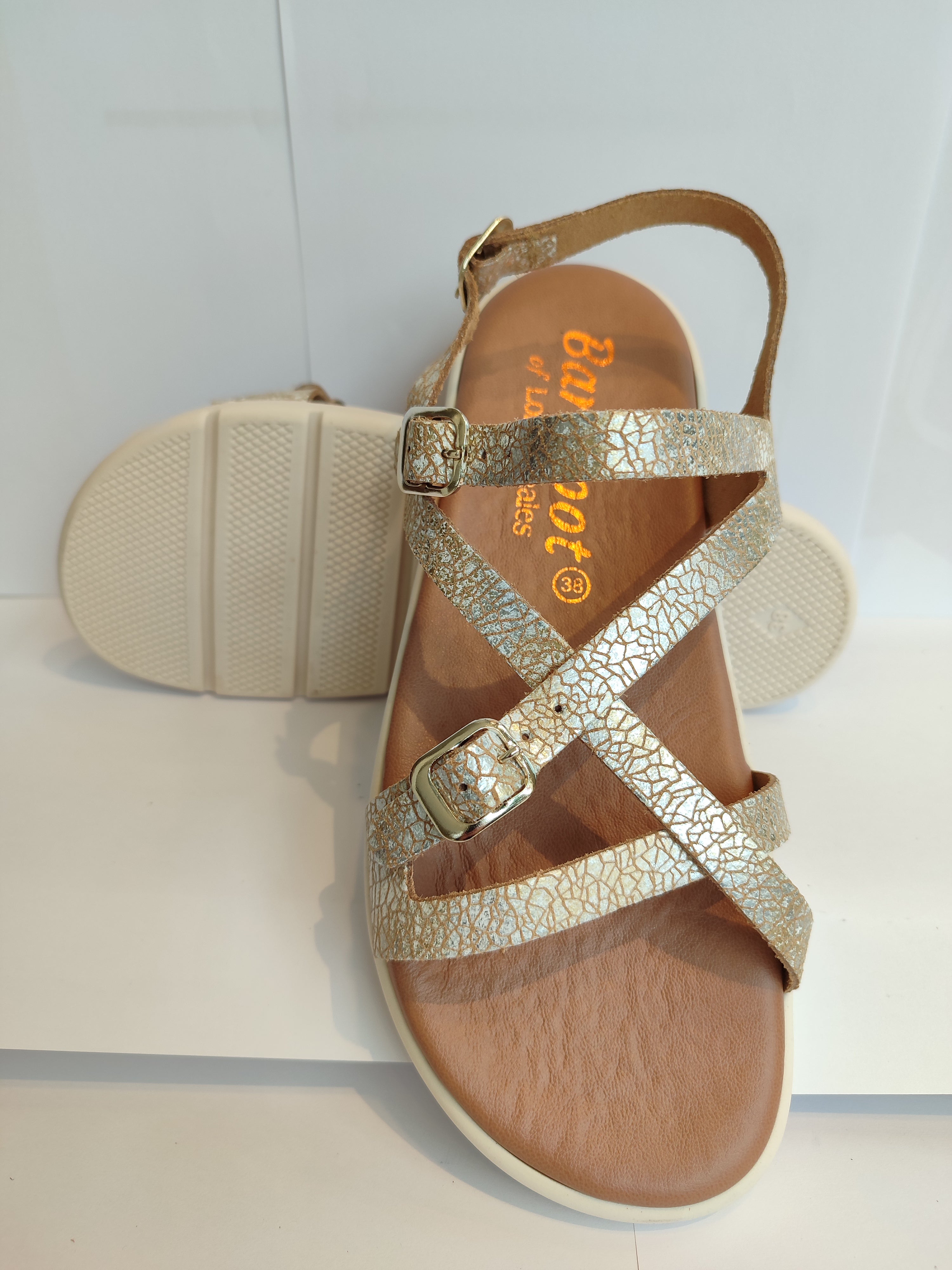 Sandalias de transicion Aguas Beige - Ohana Barefoot