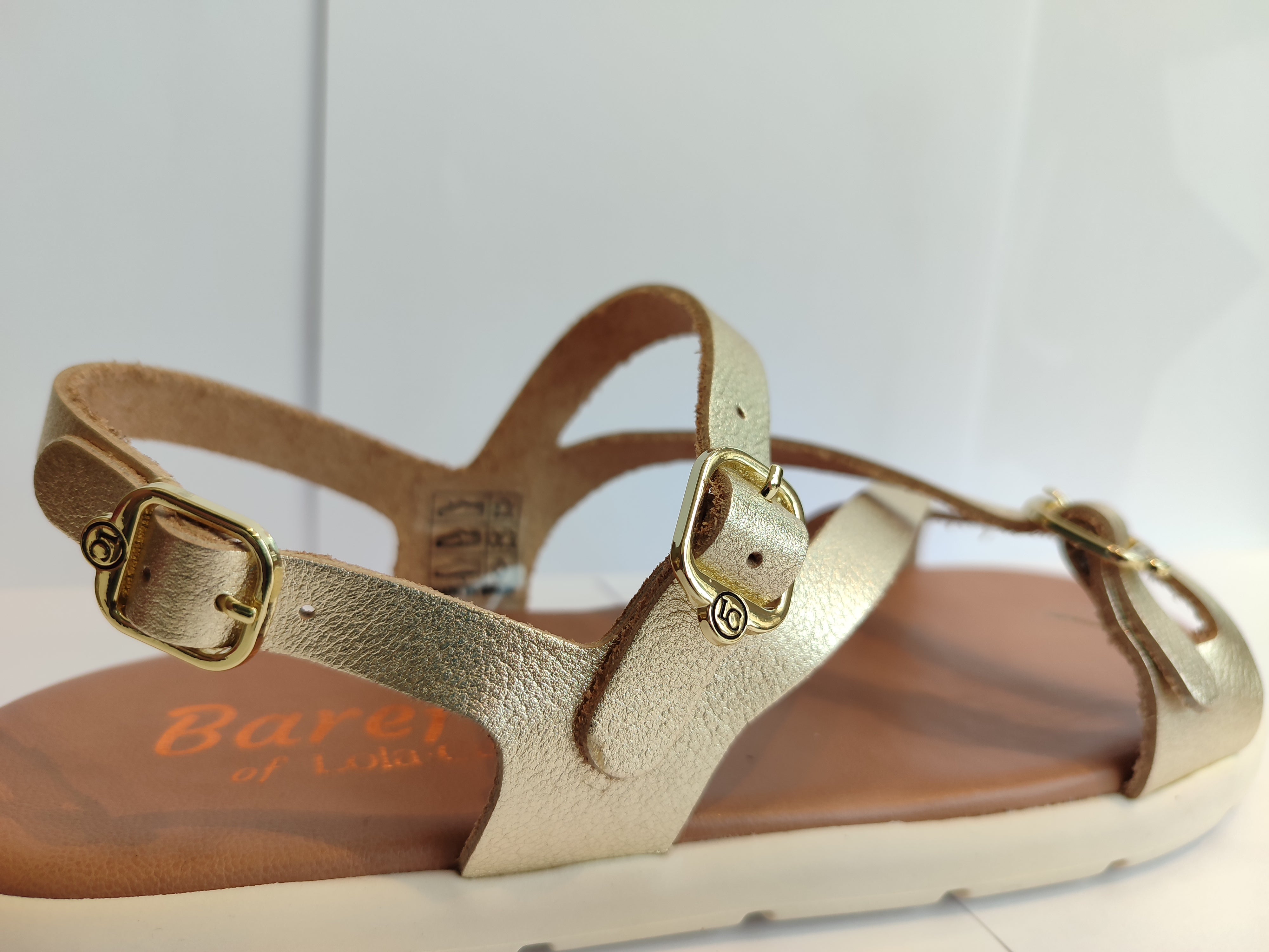 Sandalias de transicion Caprone Champagne - Ohana Barefoot