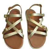 Sandalias de transicion Caprone Champagne - Ohana Barefoot