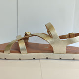 Sandalias de transicion Caprone Champagne - Ohana Barefoot