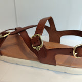 Sandalia de transicion Vaquetilla Nuez - Ohana Barefoot