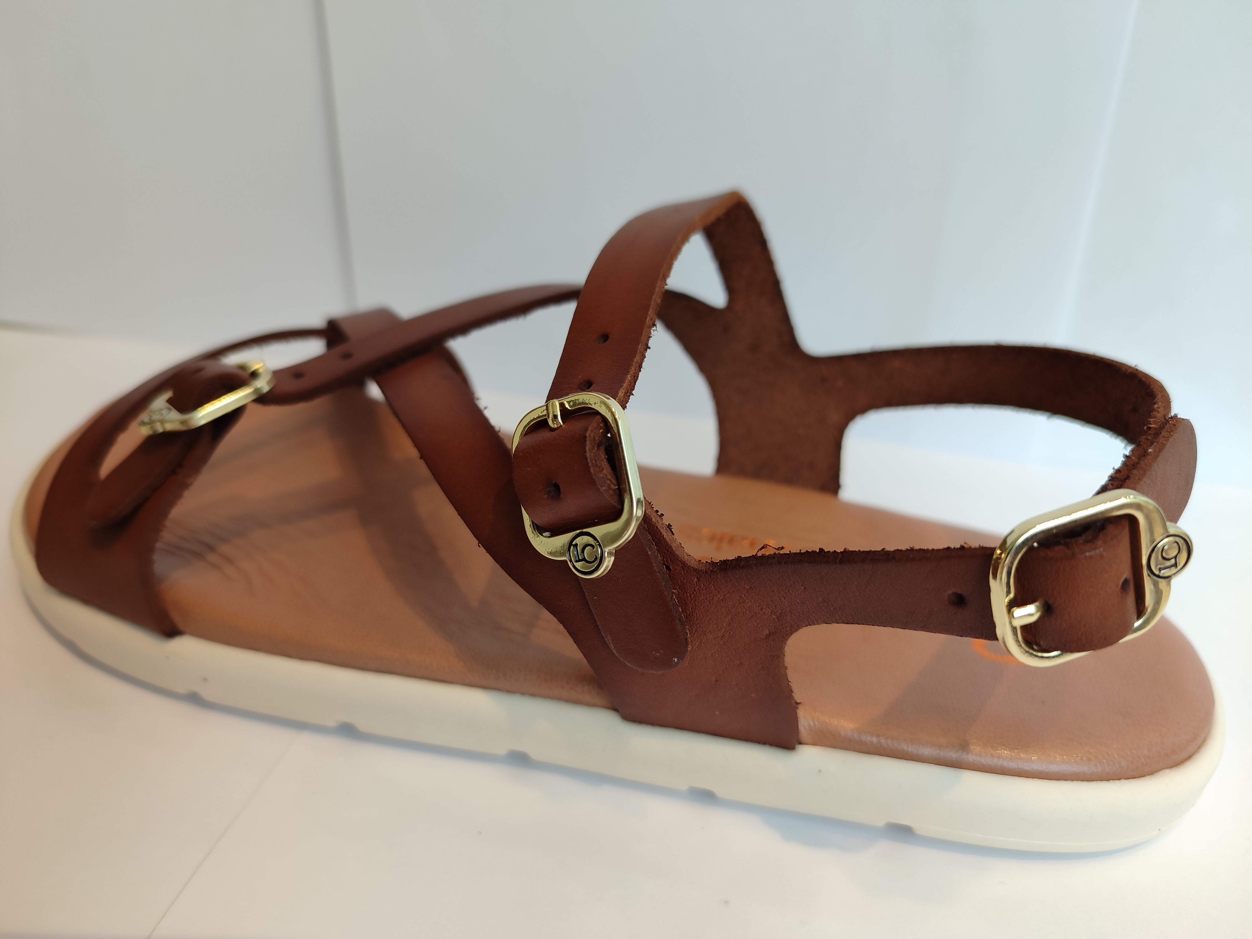 Sandalia de transicion Vaquetilla Nuez - Ohana Barefoot