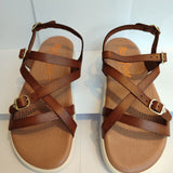Sandalia de transicion Vaquetilla Nuez - Ohana Barefoot