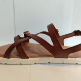 Sandalia de transicion Vaquetilla Nuez - Ohana Barefoot