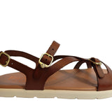 Sandalia de transicion Vaquetilla Nuez - Ohana Barefoot