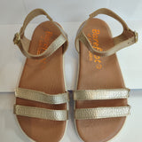 Sandalia de transicion Cumano Cava 2 velcros - Ohana Barefoot