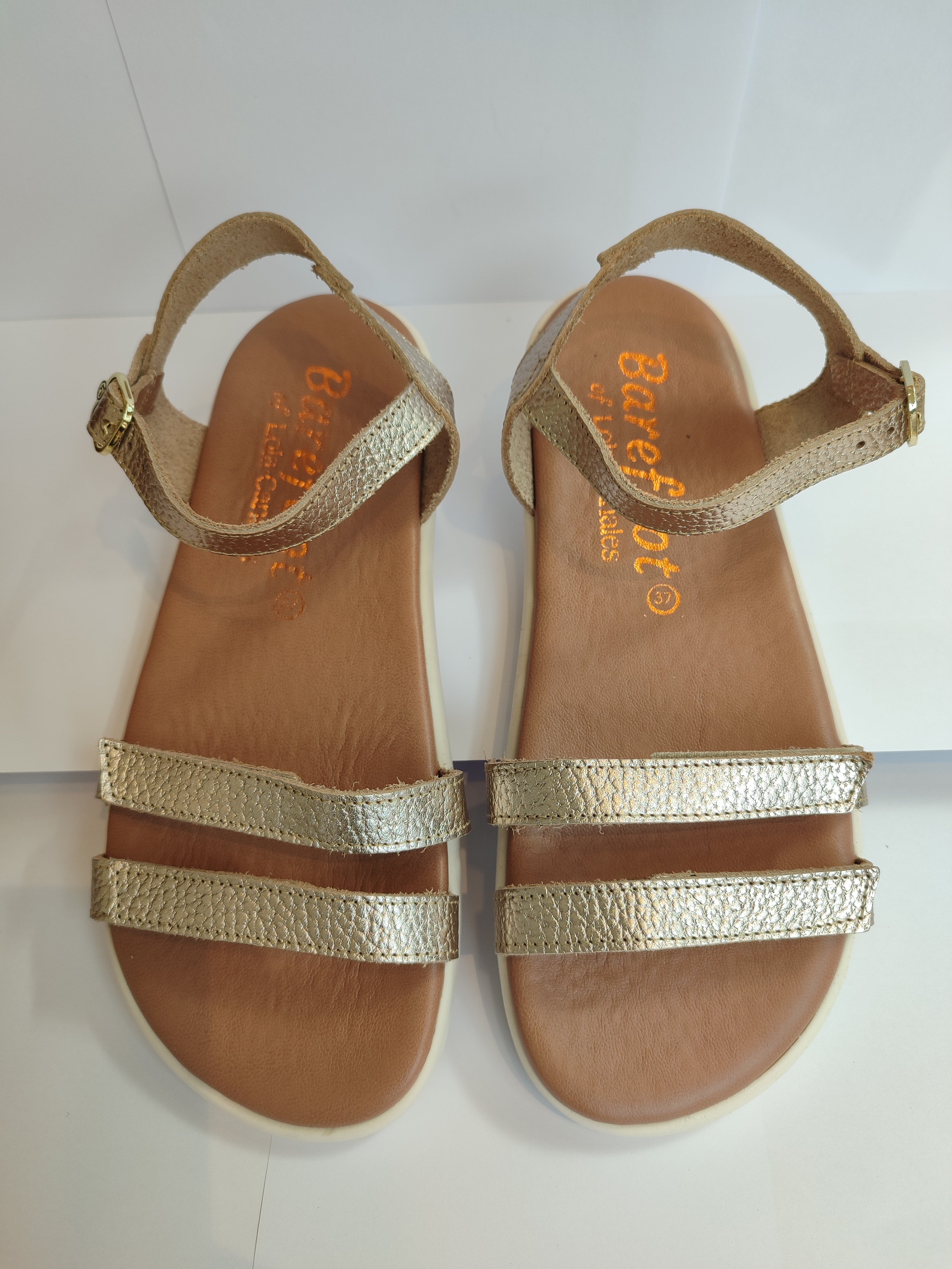 Sandalia de transicion Cumano Cava 2 velcros - Ohana Barefoot