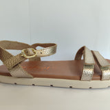 Sandalia de transicion Cumano Cava 2 velcros - Ohana Barefoot