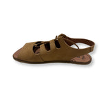Sandalia barefoot Ebano serraje Whisky - Ohana Barefoot