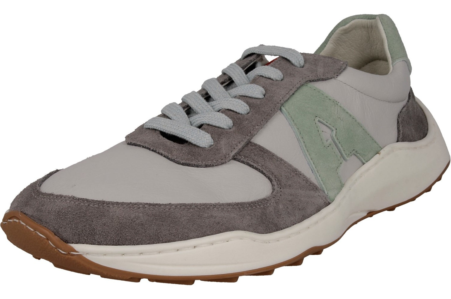 Deportiva respetuosa ADN serraje gris/hielo/fresh - Ohana Barefoot