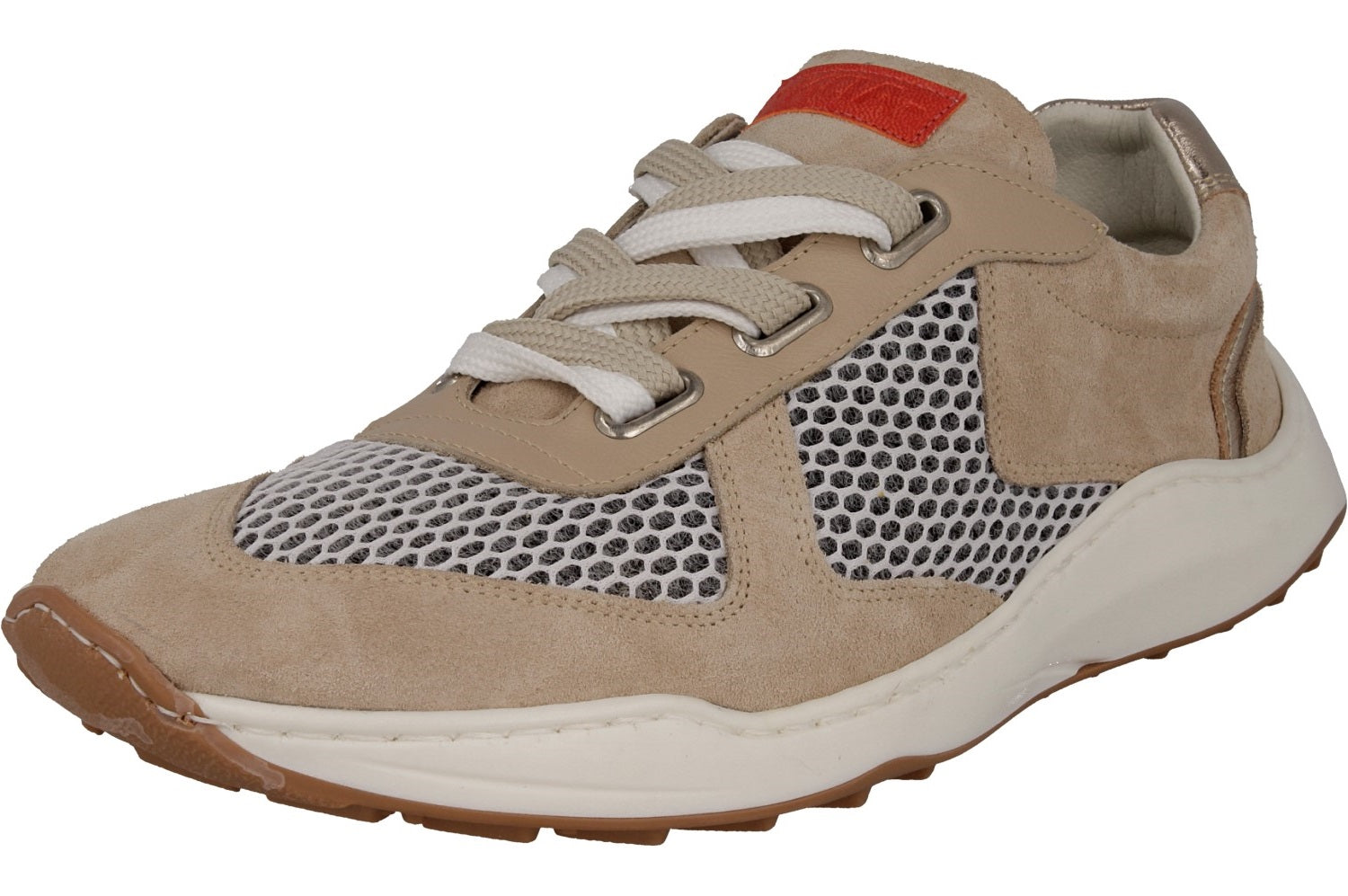 Deportiva respetuosa ADN dijon/mousse beige/taupe - Ohana Barefoot