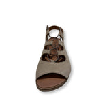 Sandalia barefoot Ebano serraje Camello - Ohana Barefoot