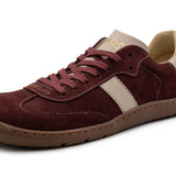 Zapatilla barefoot serraje 8998-S Burdeos/ Piedra - Ohana Barefoot