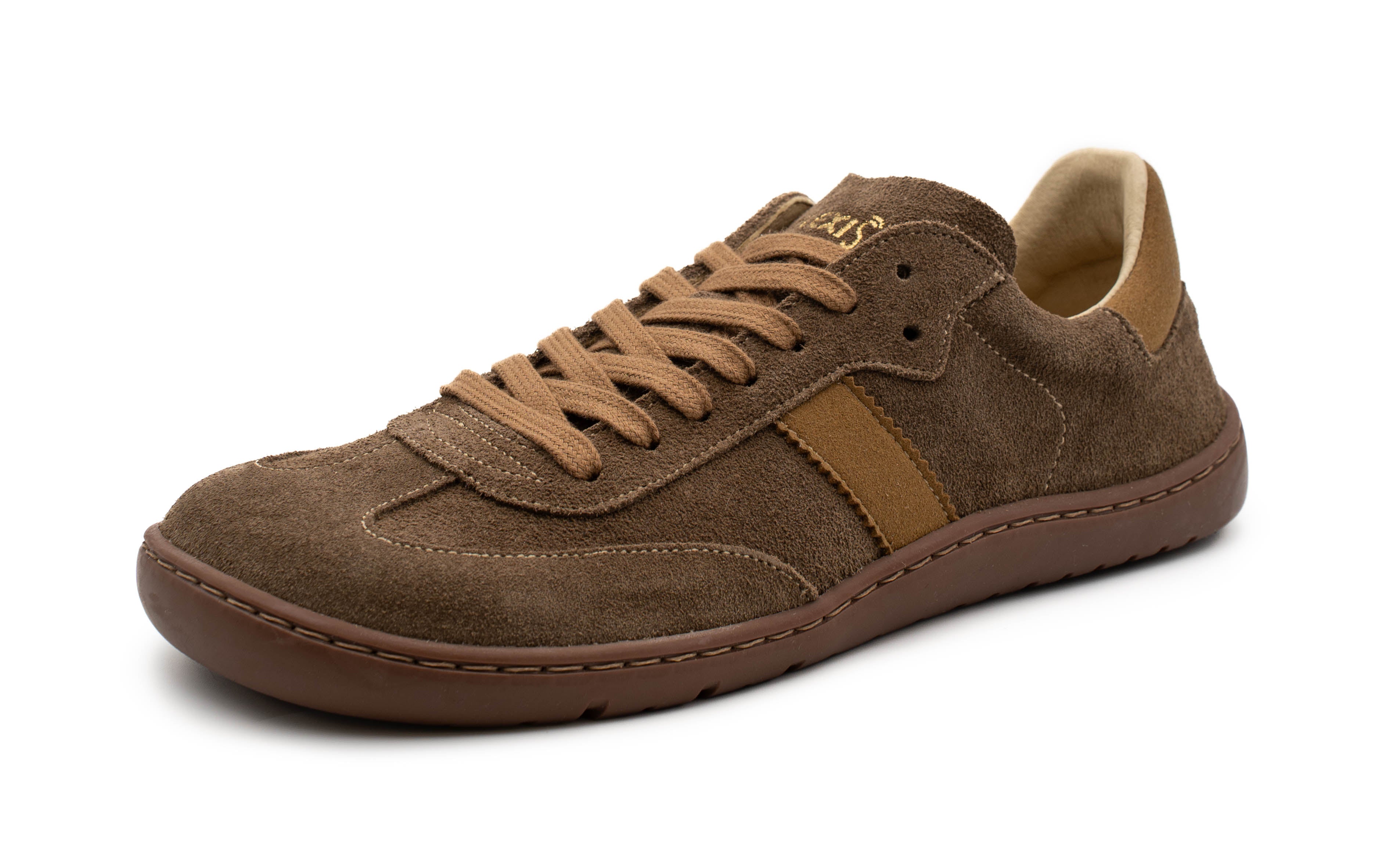 Zapatilla barefoot serraje 8998-S Topo/Tierra - Ohana Barefoot