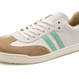 Deportiva barefoot 9028-XL horma ancha serraje Arena/Blanco/Maldive - Ohana Barefoot