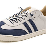 Deportiva barefoot 9028-XL horma ancha microfibra Navy/Blanco - Ohana Barefoot