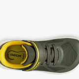 Deportiva barefoot Foot Run water resistant Verde y Amarillo