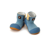 Calzado respetuoso Boots Blue con suela Bicolor